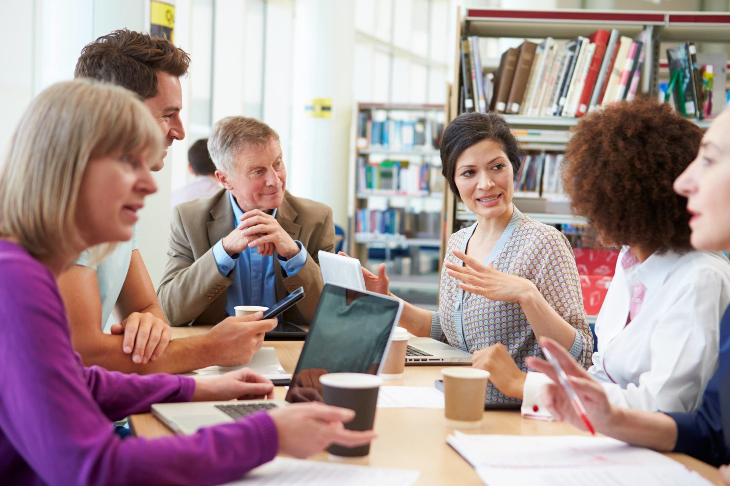 Professionals meet to advise curriculum and program development as part of an Occupational Advisory Committee